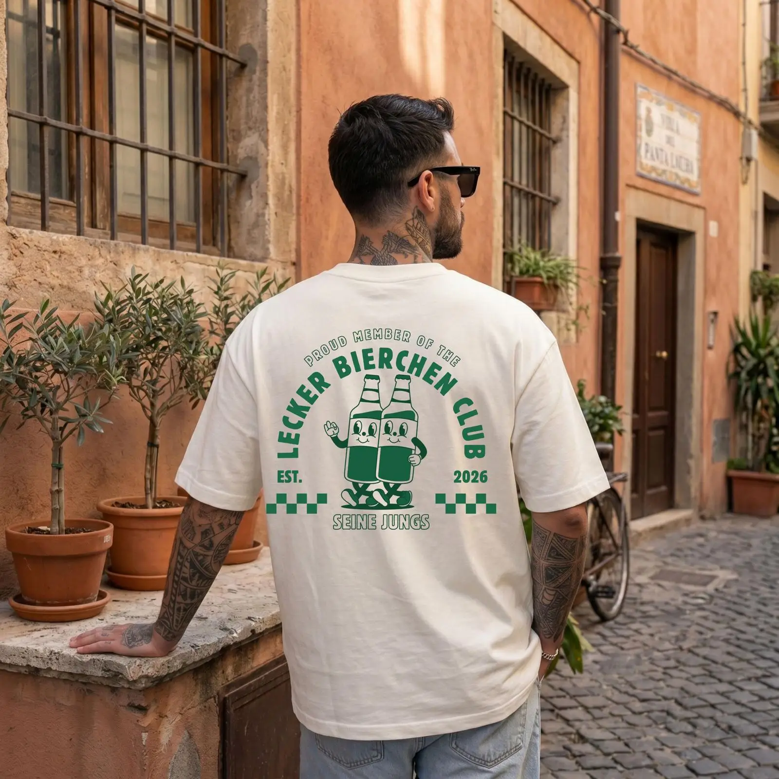 Men'S Grooming Club - Camiseta de despedida de soltero Tasty