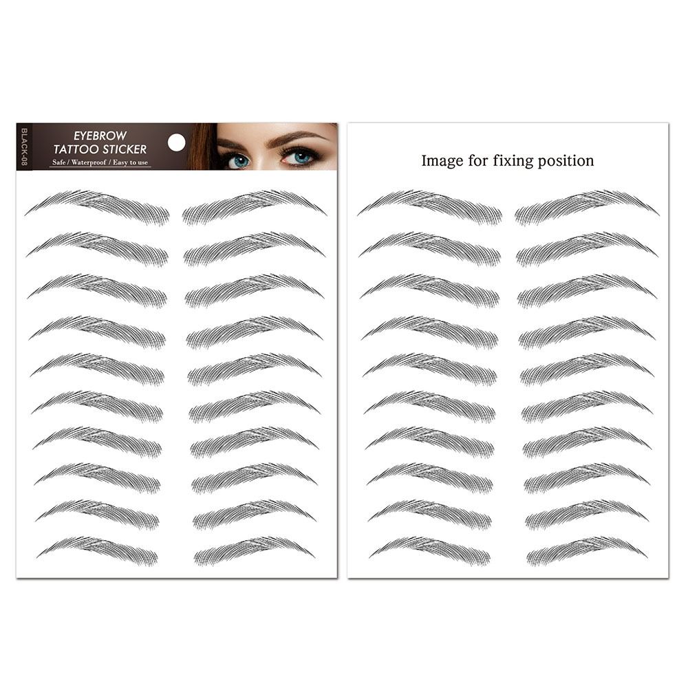 Men'S Grooming Eyebrow Shape - Herramientas de Maquillaje para Cejas 3D,