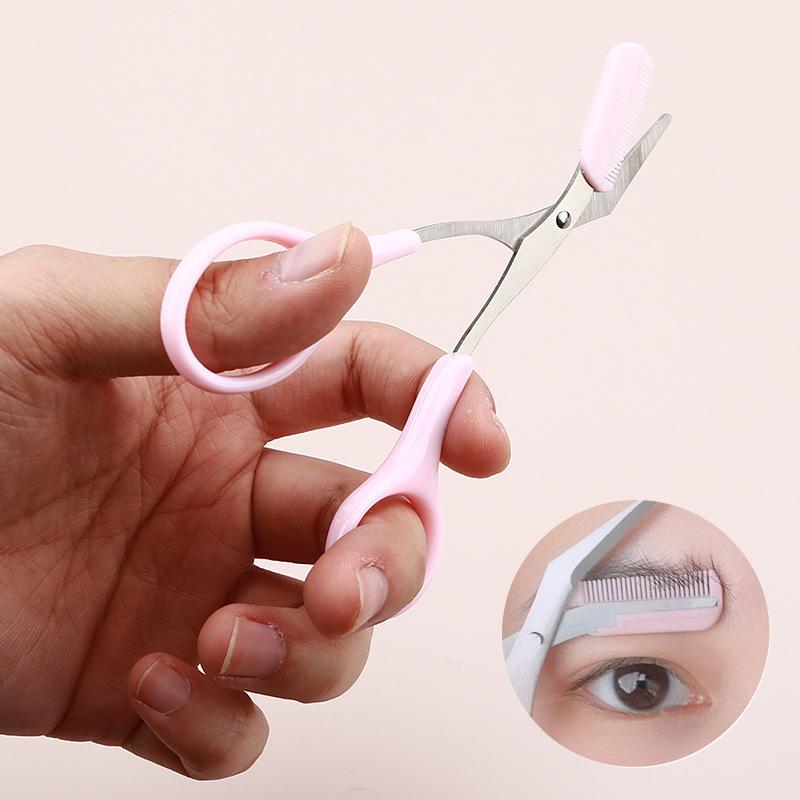 Men'S Grooming Eyebrow Shape - Recortador de Cejas de Acero Inoxidable,