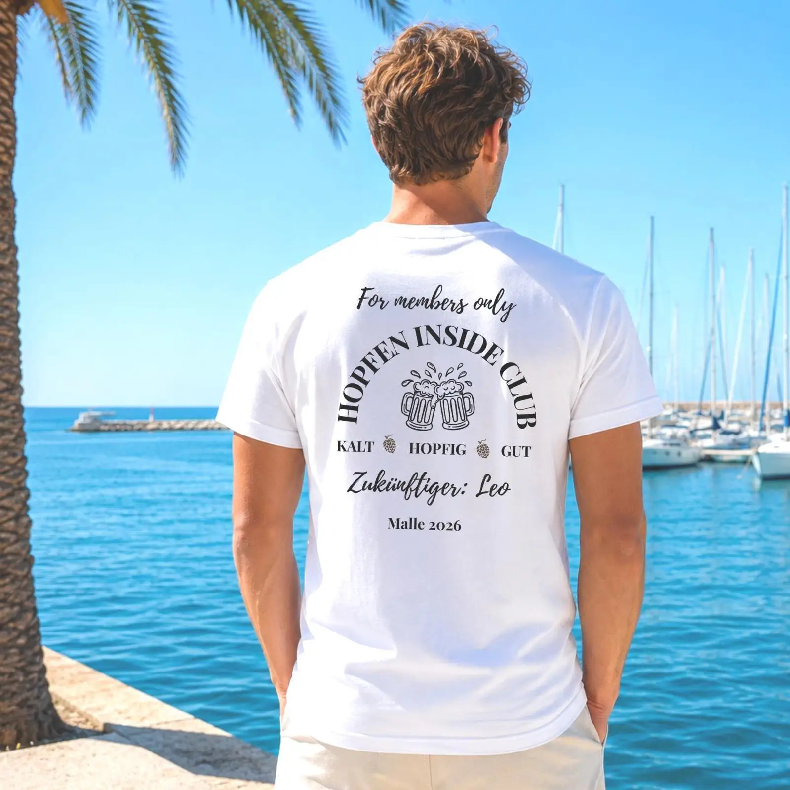 Camiseta personalizada Hopfen  - Men'S Grooming Club reseña y precio