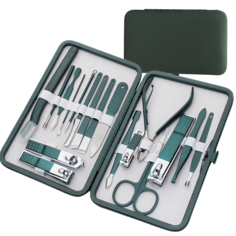 Kit de manicura y pedicura 18  - Men'S Grooming Fingernails reseña y precio