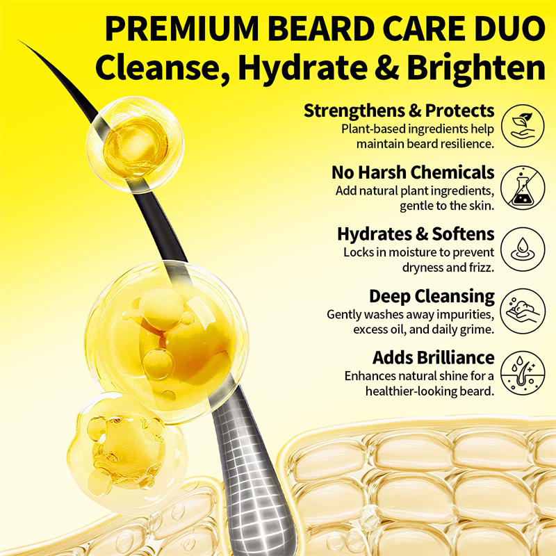 Kit de Aceite para Barba, Crem - Men'S Grooming Essentials reseña y precio