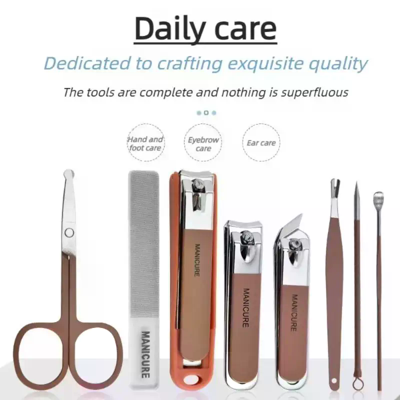 Kit de cuidado de uñas, juego  - Nail Care Kit Mens reseña y precio