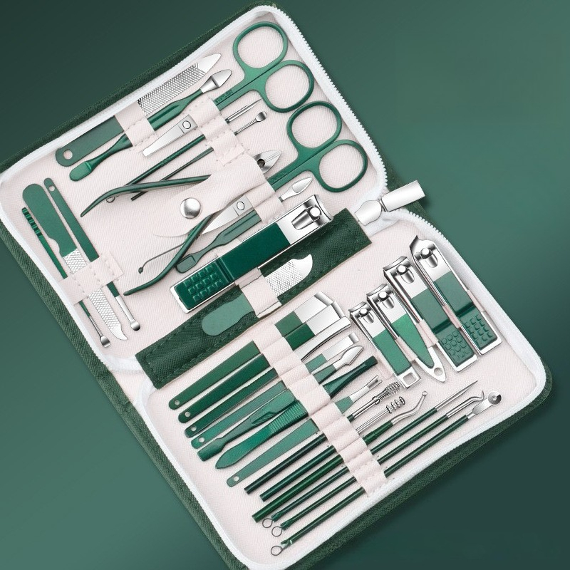 Kit de manicura de 30 piezas,  - Nail Care Kit Mens reseña y precio
