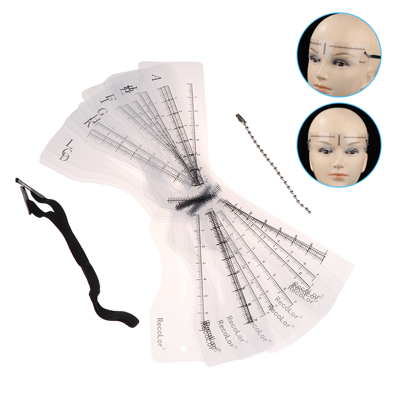 Juego de plantillas de cejas r - Men'S Grooming Eyebrow Shape reseña y precio