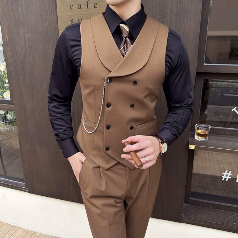 (Chaleco + Pantalones) traje d - Men'S Grooming Club reseña y precio
