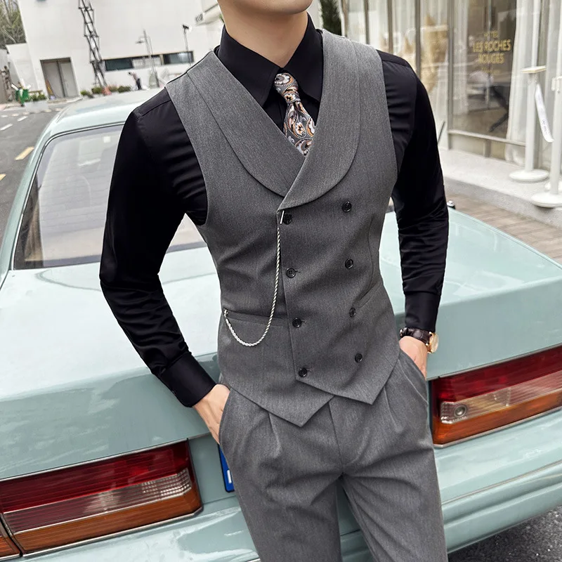 (Chaleco + Pantalones) traje d - Men'S Grooming Club reseña y precio
