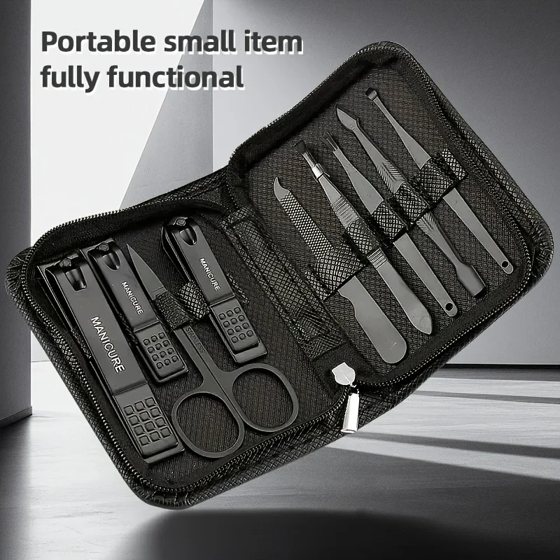 Set de Manicura y Pedicura 9 e - Nail Care Kit Mens reseña y precio