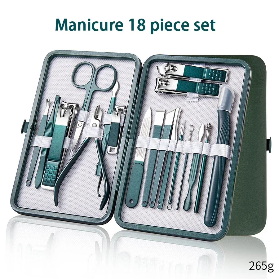 Set de Manicura, Kit de Cortaú - Nail Care Kit Mens reseña y precio