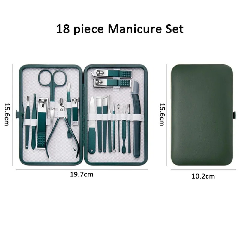 Set de Manicura, Kit de Cortaú - Nail Care Kit Mens reseña y precio