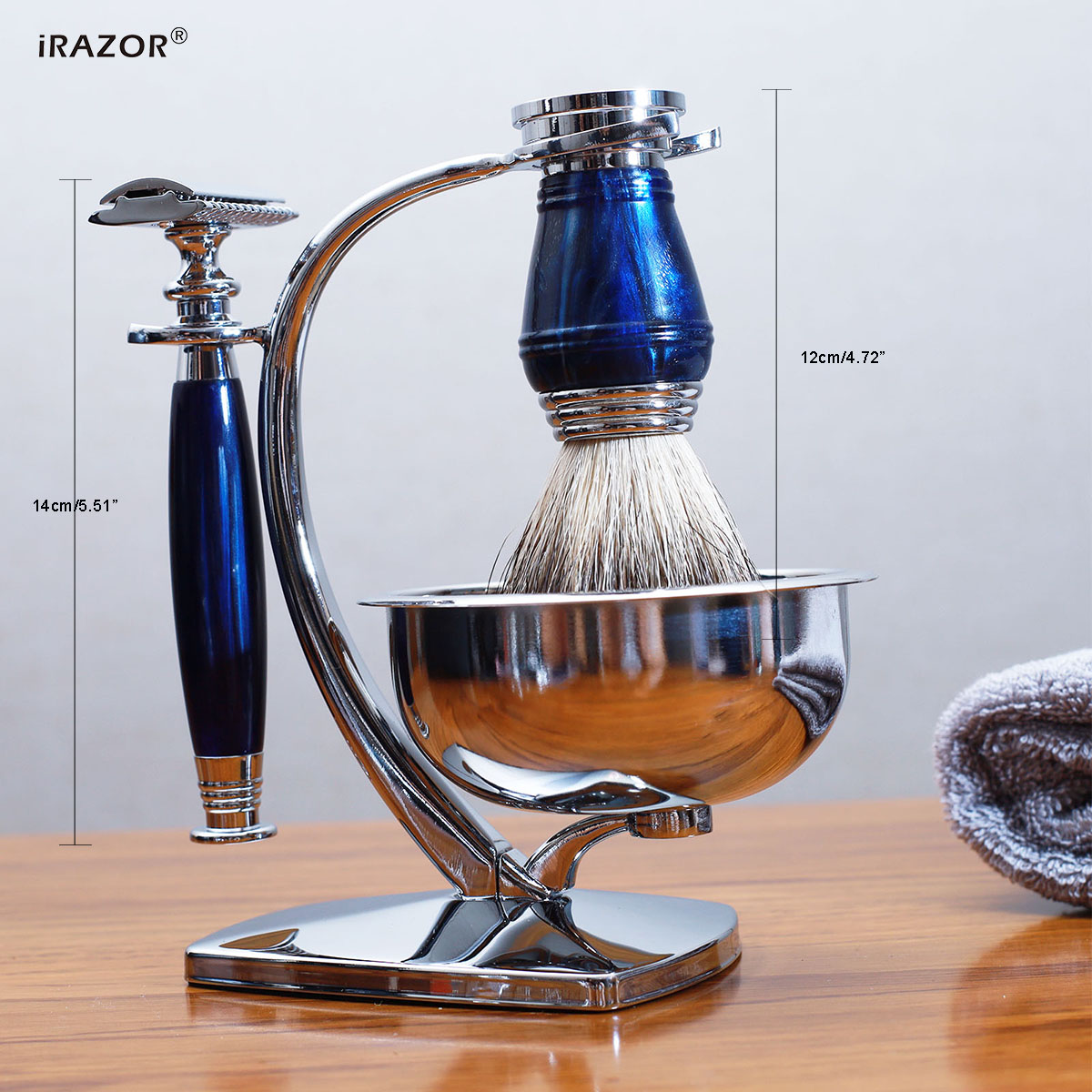 iRAZOR Kit de Afeitado de Lujo - Mens Grooming Kit Gift Set reseña y precio