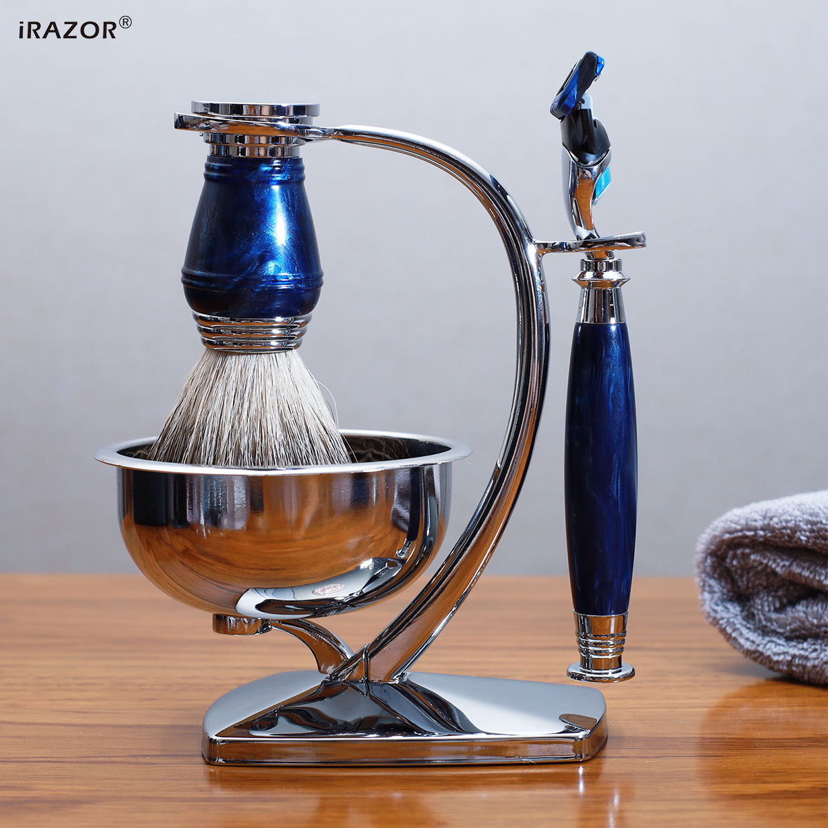 iRAZOR Kit de Afeitado de Lujo - Mens Grooming Kit Gift Set reseña y precio