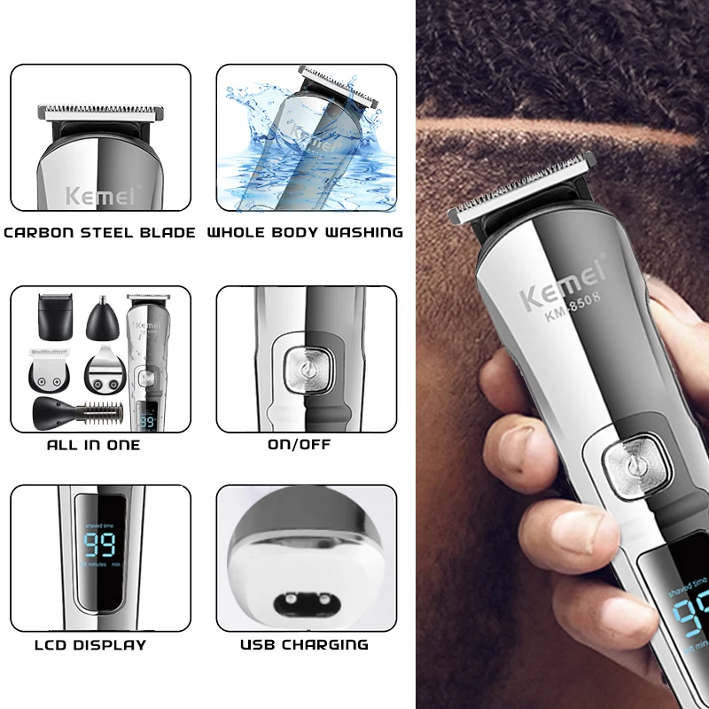 Recortadora de Barba y Cabello - Mens Grooming Box reseña y precio