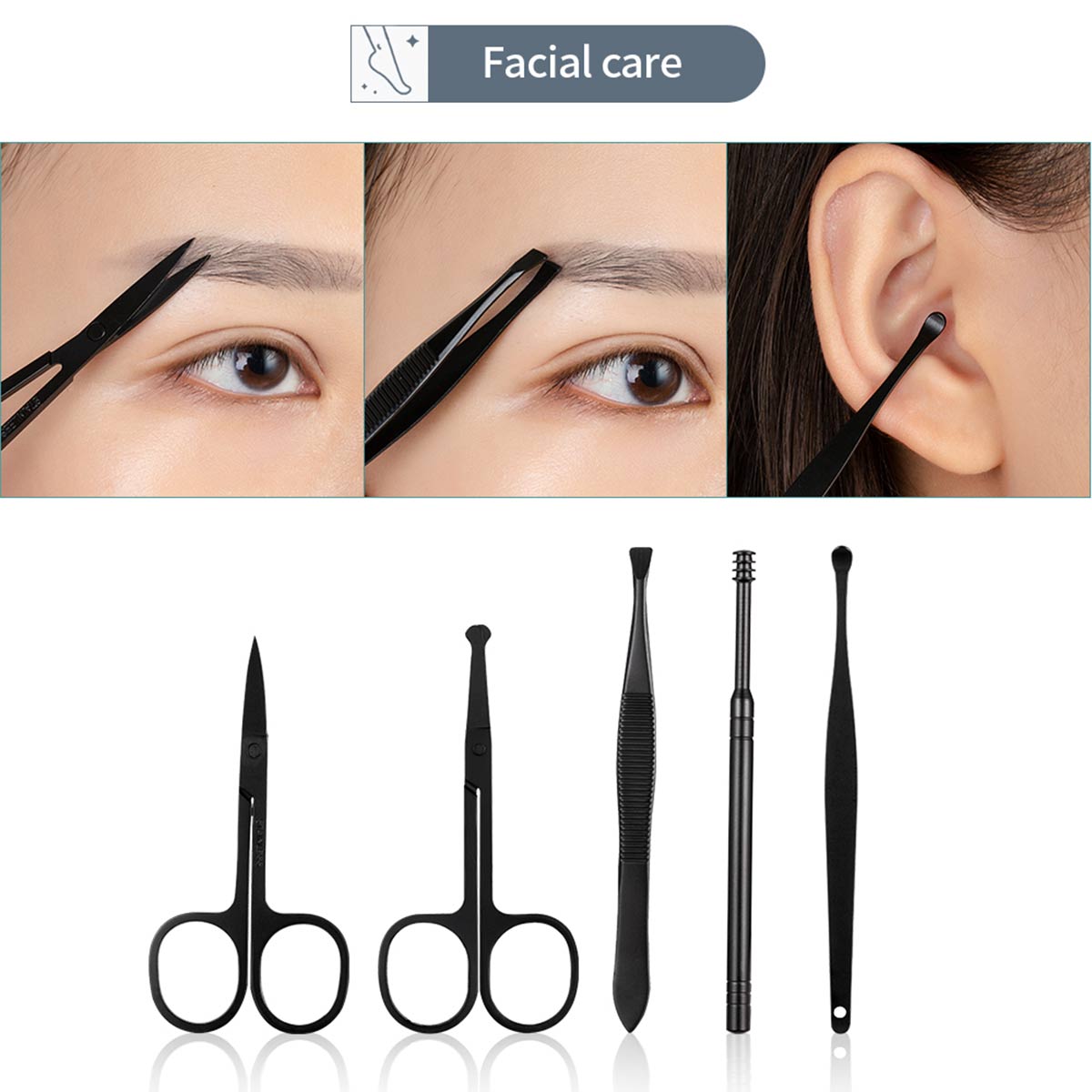 Juego de 28 Uds de manicura pa - Nail Care Kit Mens reseña y precio