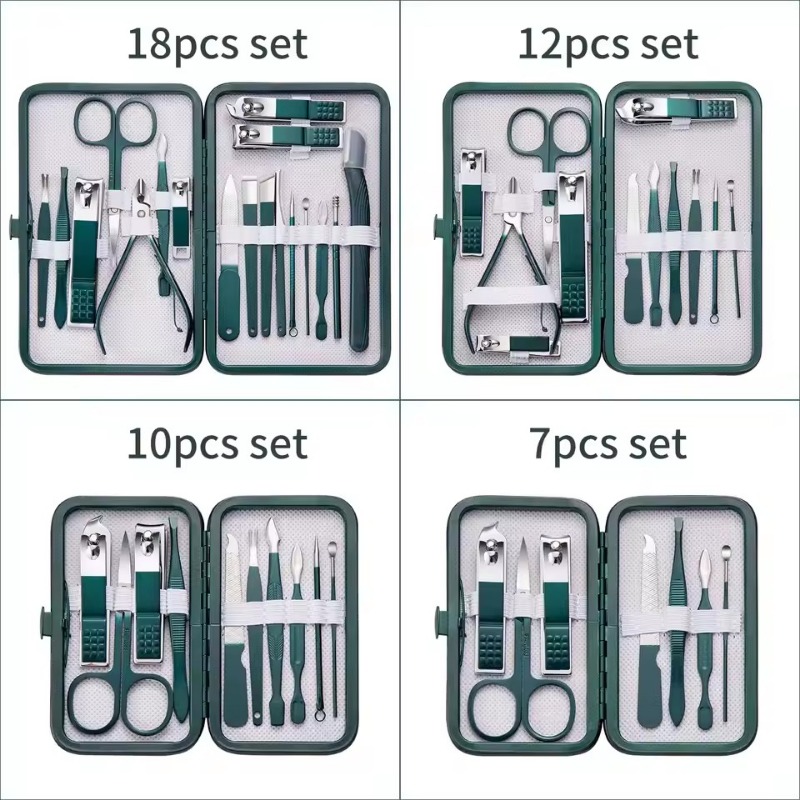 Set de Manicura, Kit de Cortaú - Nail Care Kit Mens reseña y precio